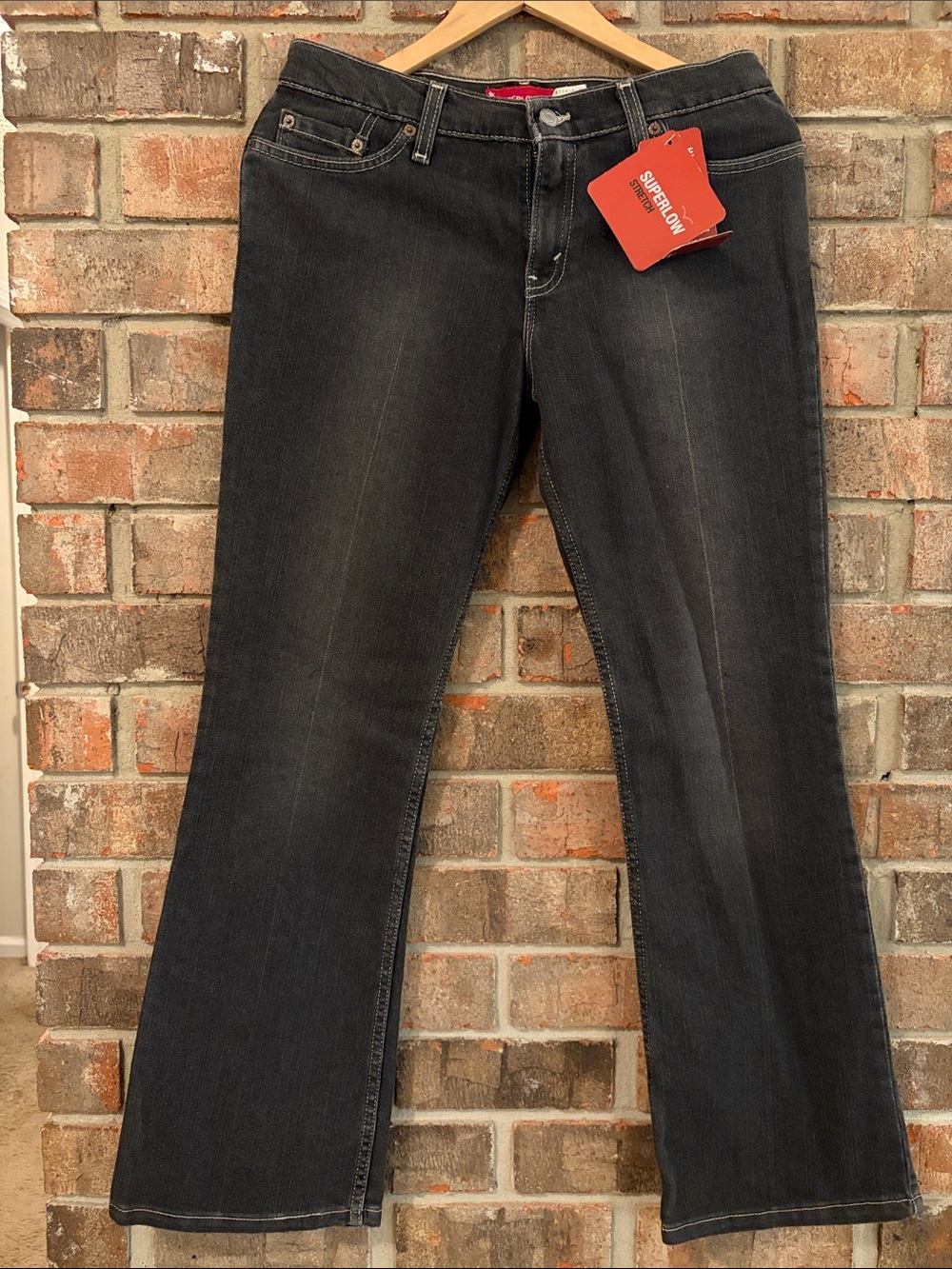 Levi's Women's Charcoal Flared Jeans